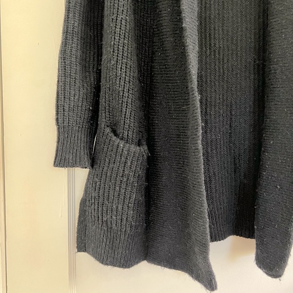 J Crew Wool/Alpaca Open-Front Shawl Cardigan - Picture 4 of 5